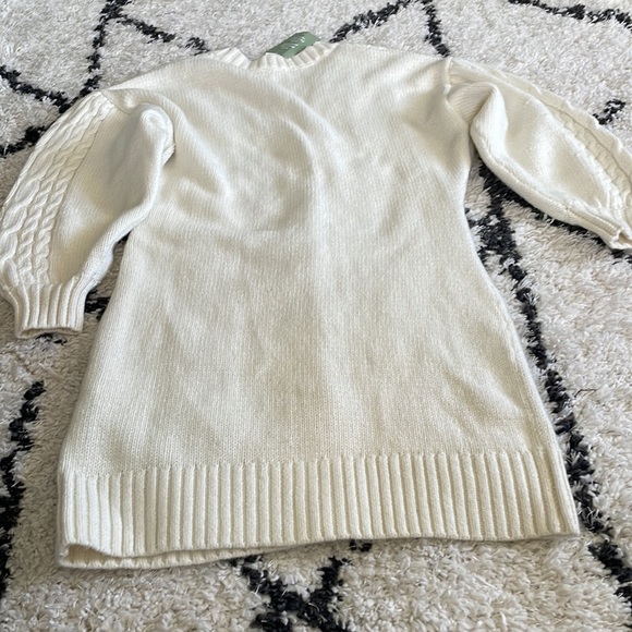 NWT H&M cable knit sweater dress - Picture 6 of 6